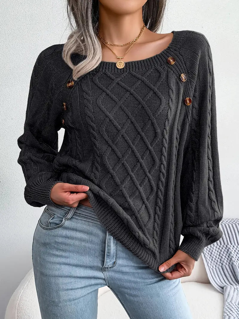 Pauline | Stilvoller Strickpullover für Frauen