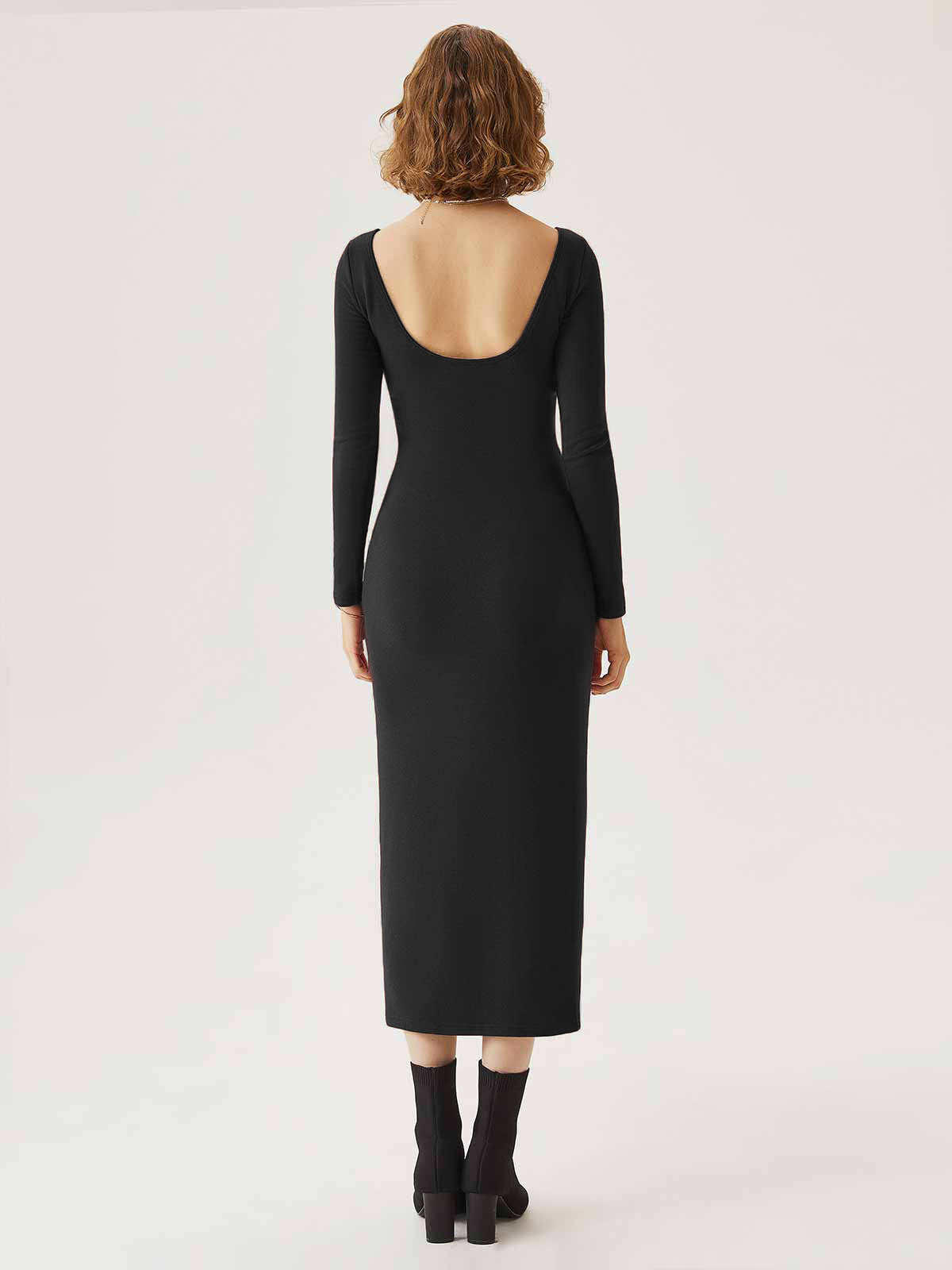 Clarisse – Rückenfreies Brami-Midikleid für Damen