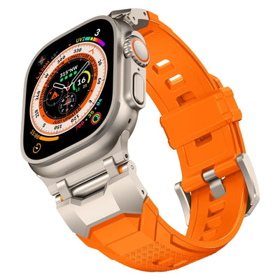 Scharfe Flügel FKM Gummiband für Apple Watch