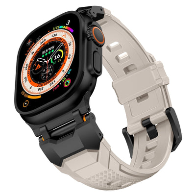 Scharfe Flügel FKM Gummiband für Apple Watch