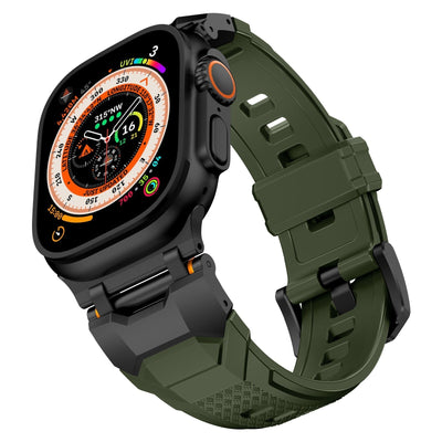 Scharfe Flügel FKM Gummiband für Apple Watch