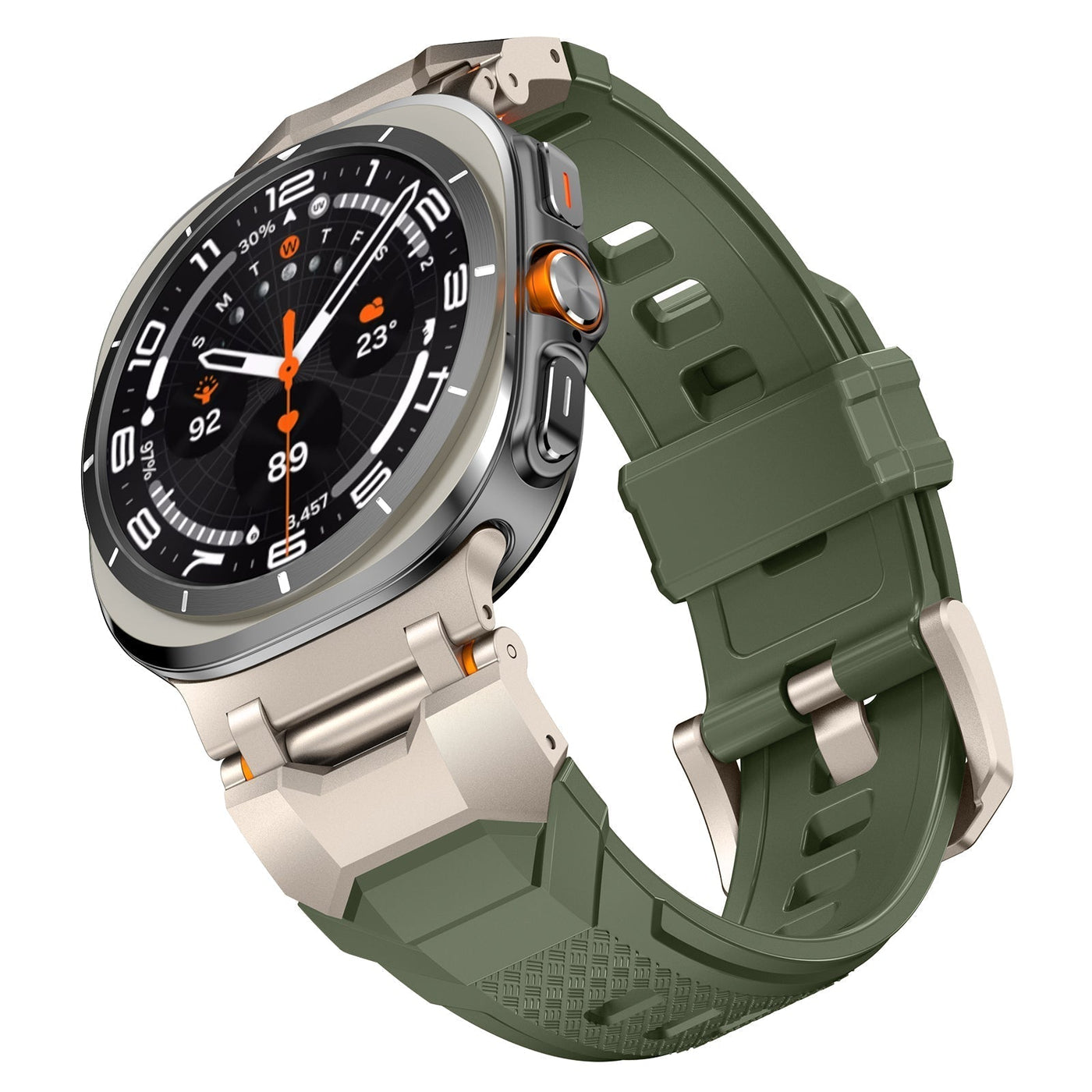 Sharp Wings FKM Gummiband für Samsung Watch Ultra
