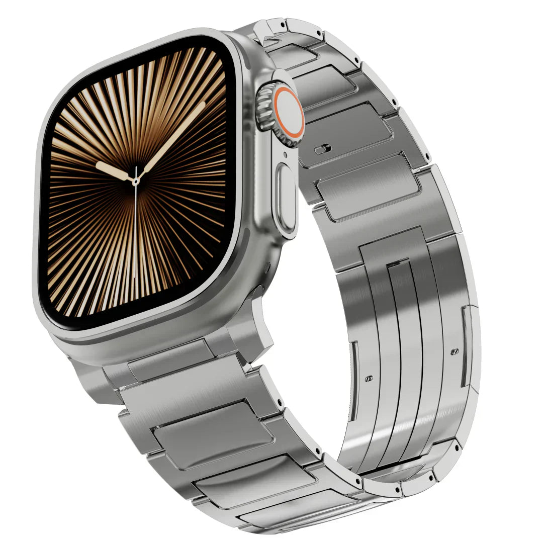 Titanium Link Band für Apple Watch