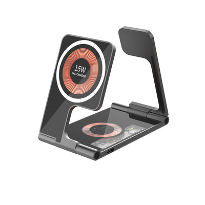 T25-3in 1 Wireless-Ladestation für Apple Watch & iPhone