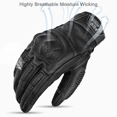 RetroTouch Motorradhandschuhe