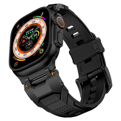 Scharfe Flügel FKM Gummiband für Apple Watch