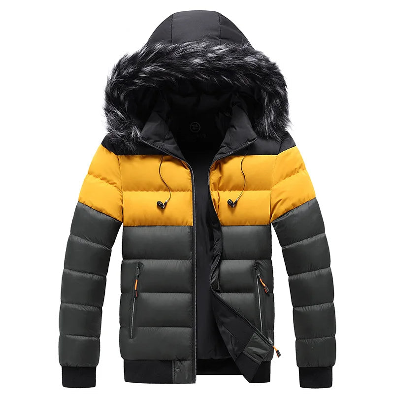 Kapuzenjacke mit Reißverschluss für Herren