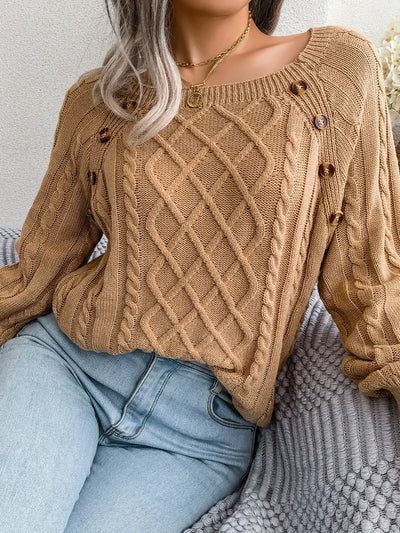 Pauline | Stilvoller Strickpullover für Frauen