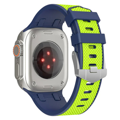 Neue AP Zwei-Farben Silikonband für die Apple Watch