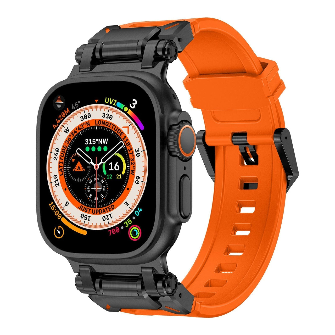 Explorer Silikonarmband für die Apple Watch