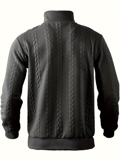 Rafael – Eleganter Pullover mit Reißverschluss