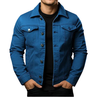 Klassische Knopfjacke für Herren