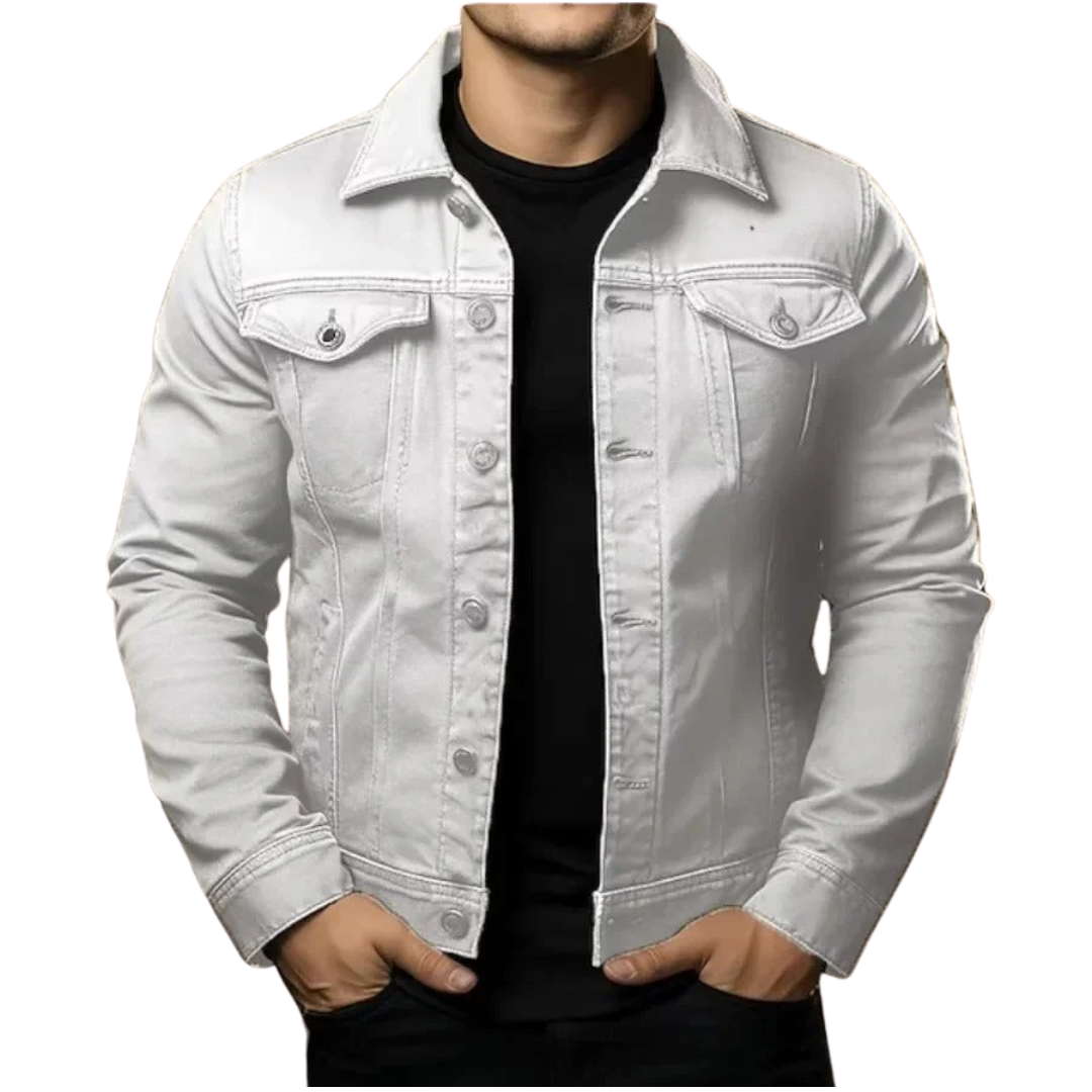 Klassische Knopfjacke für Herren