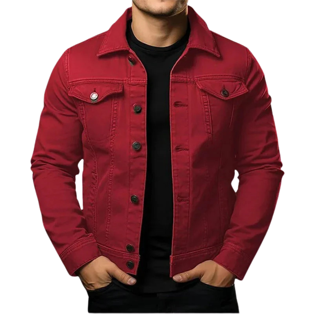 Klassische Knopfjacke für Herren
