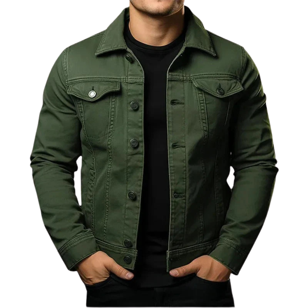 Klassische Knopfjacke für Herren