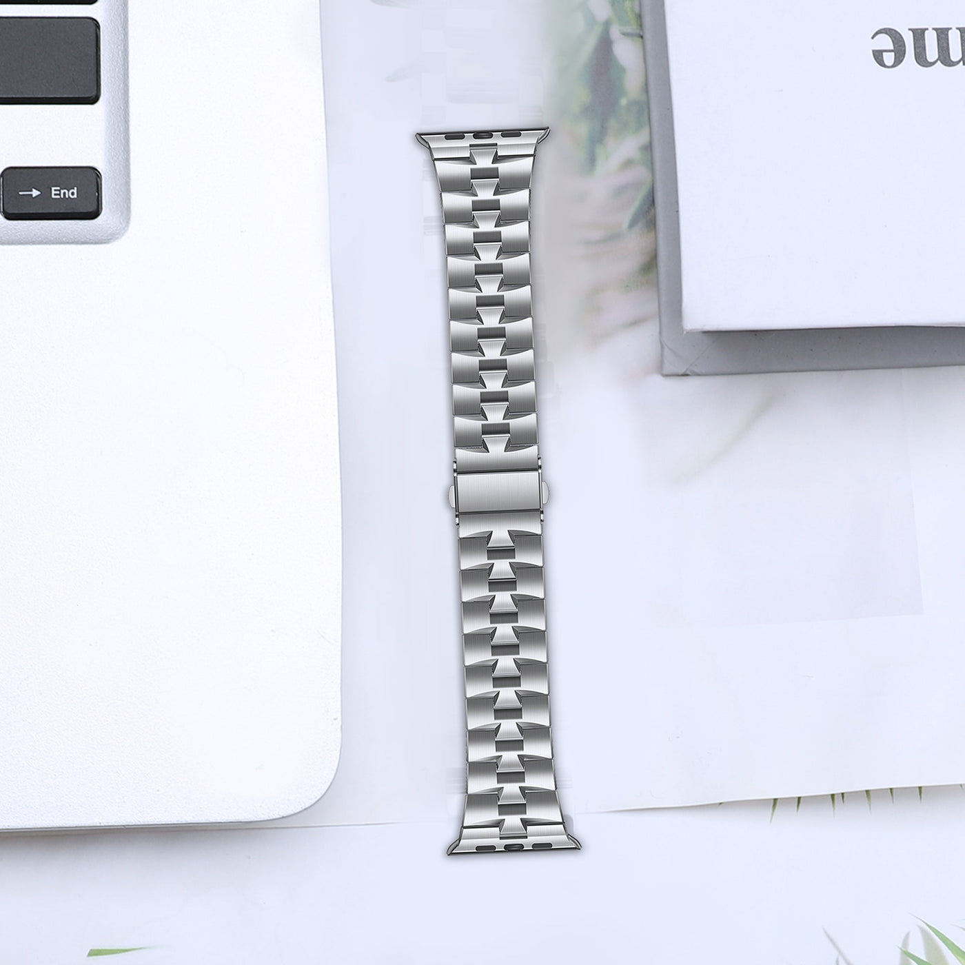 AW-22 NEUES Edelstahl-Armband für die Apple Watch