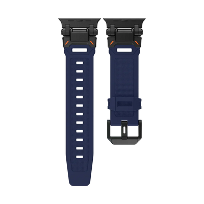 Neues Titan-Metallkopf-Silikonband für die Apple Watch
