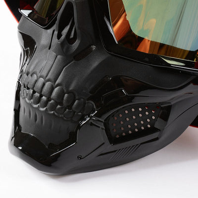 Schädel Motorradbrille