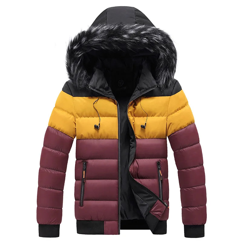 Kapuzenjacke mit Reißverschluss für Herren