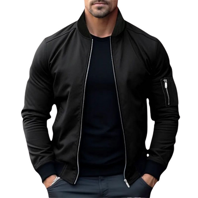 Reißverschlusstaschen Jacke für Herren