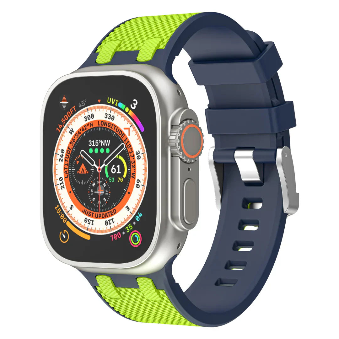 Neue AP Zwei-Farben Silikonband für die Apple Watch