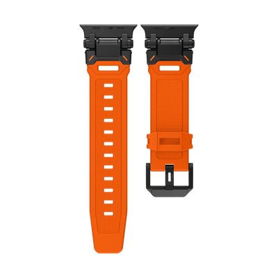 Neues Titan-Metallkopf-Silikonband für die Apple Watch