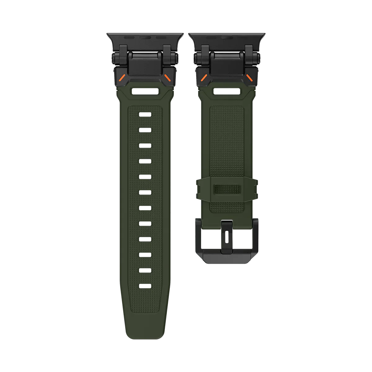 Neues Titan-Metallkopf-Silikonband für die Apple Watch