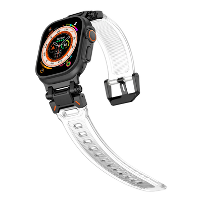 Neues Titan-Metallkopf-Silikonband für die Apple Watch