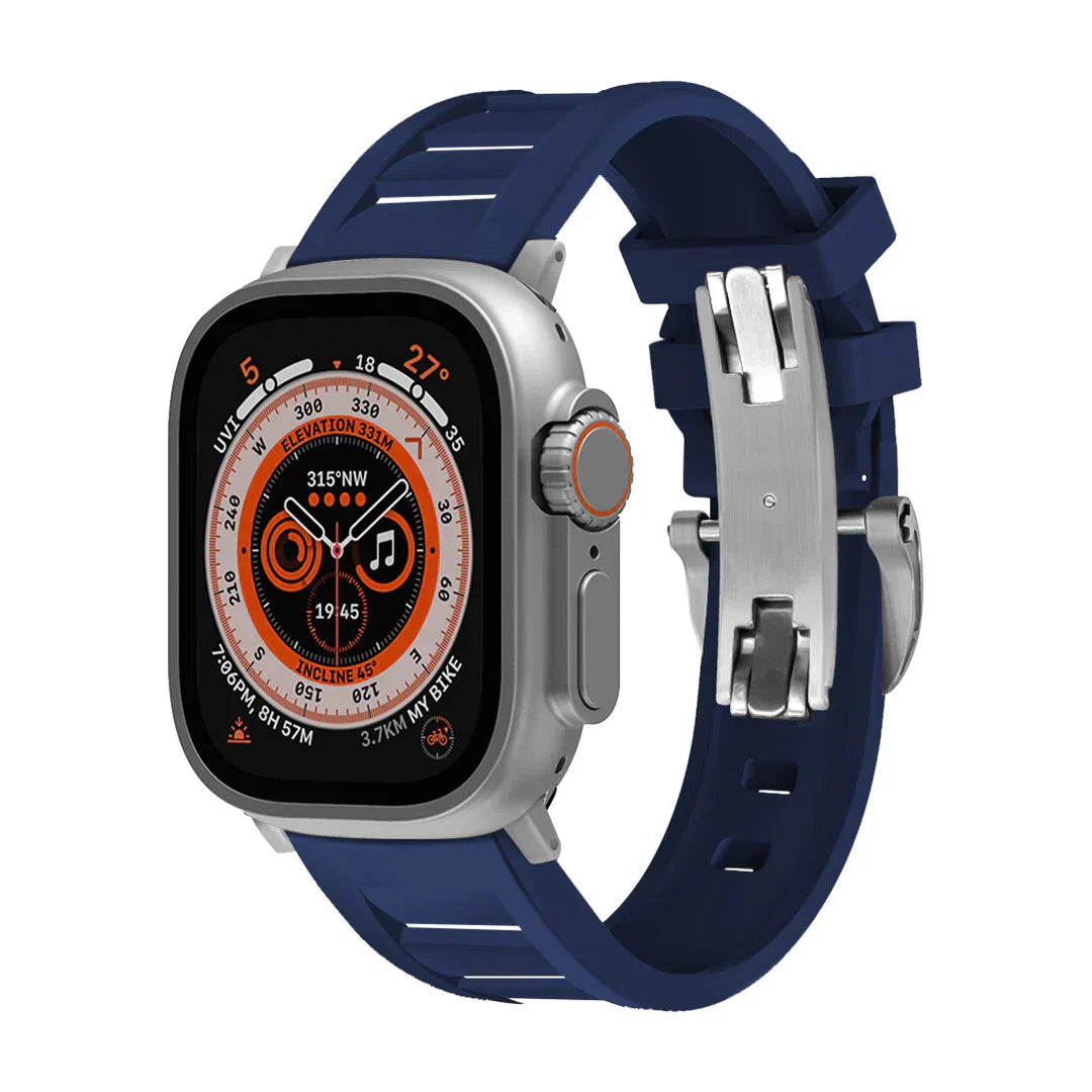 FKM Schmetterlingsschließe Armband für die Apple Watch