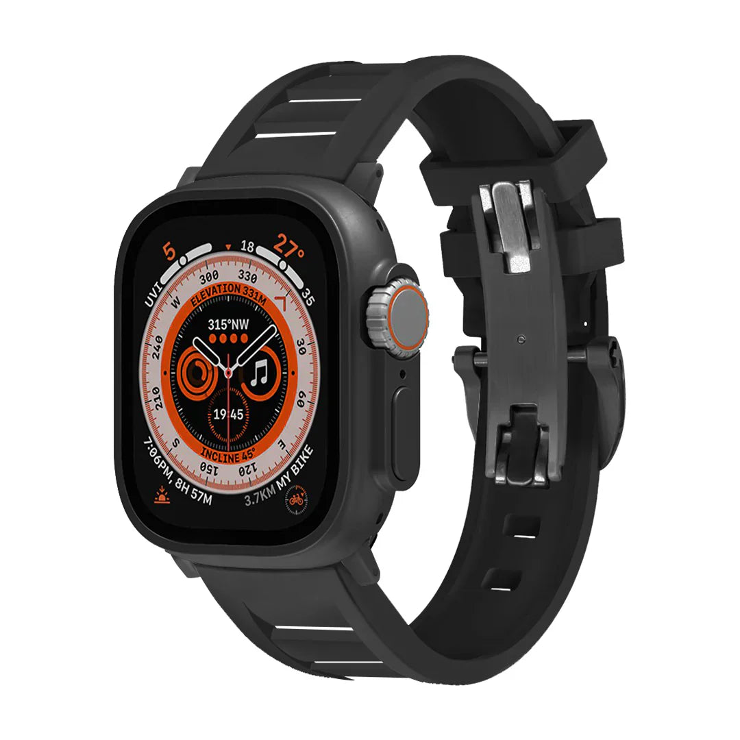 FKM Schmetterlingsschließe Armband für die Apple Watch