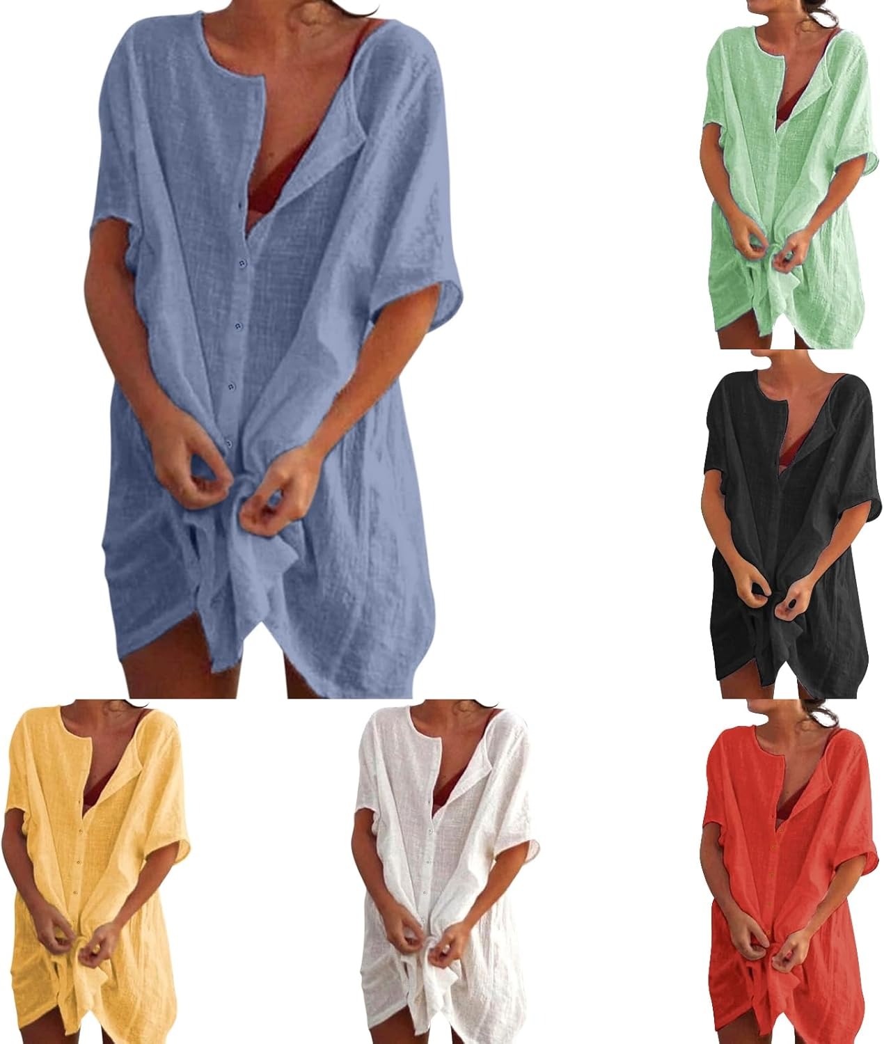 NEPOS™ | Leinenhemd aus Baumwolle