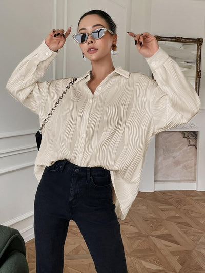 Giulia – Bluse mit Knopfleiste für Damen