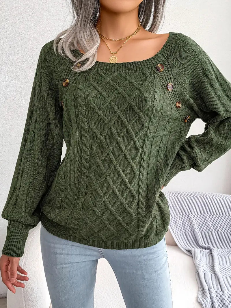 Pauline | Stilvoller Strickpullover für Frauen