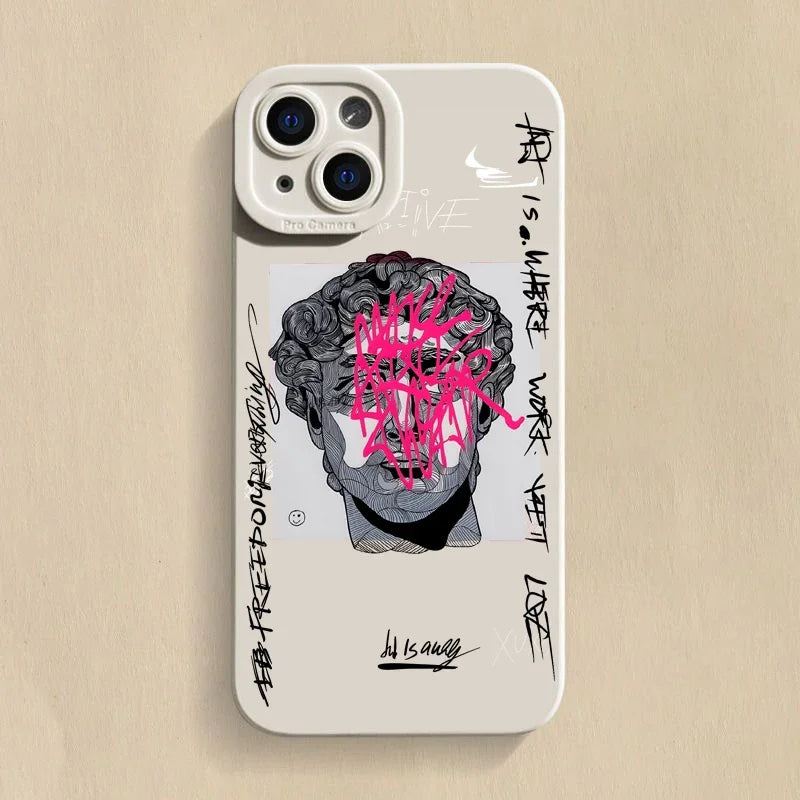 Vandalis iPhone-Hülle