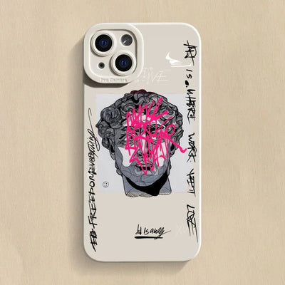 Vandalis iPhone-Hülle