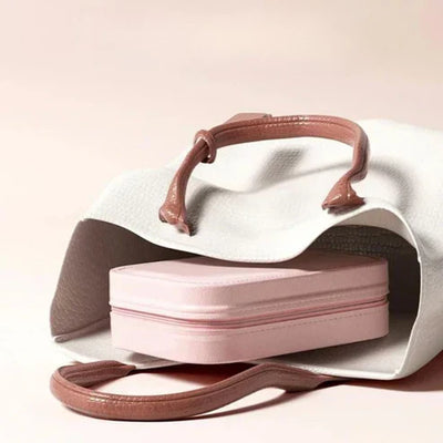 BeautyGlow™ – Tragbare Kosmetiktasche mit LED-Spiegel