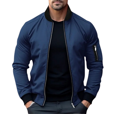 Reißverschlusstaschen Jacke für Herren