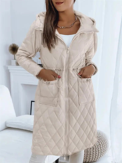Valentina | Lange Pufferjacke