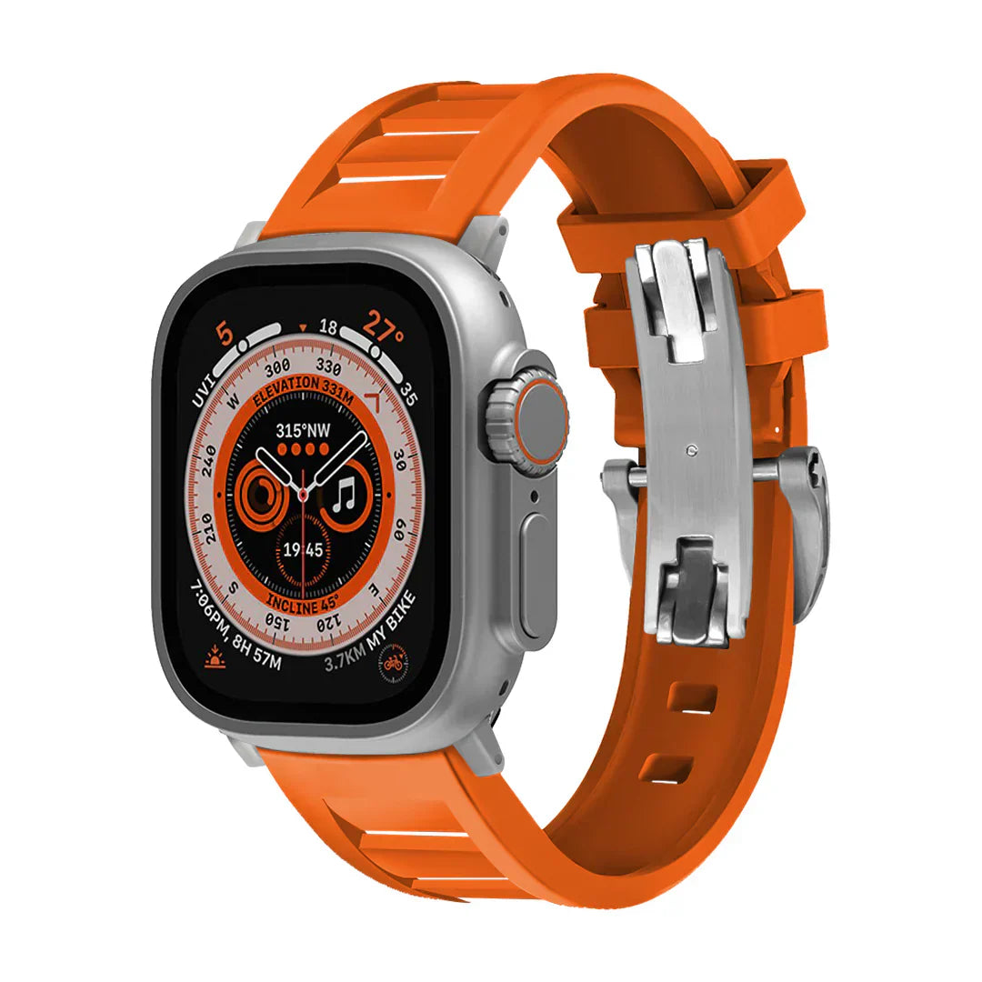 FKM Schmetterlingsschließe Armband für die Apple Watch
