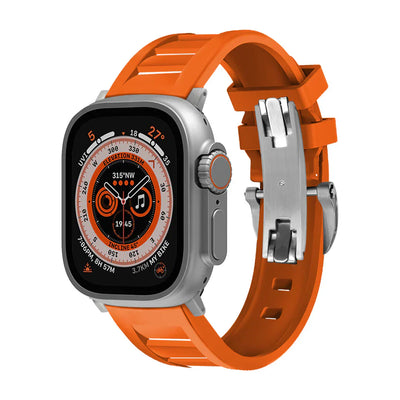 FKM Schmetterlingsschließe Armband für die Apple Watch