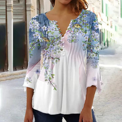 Hildegard | Stilvolle und elegante Sommerbluse