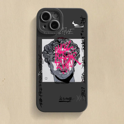 Vandalis iPhone-Hülle