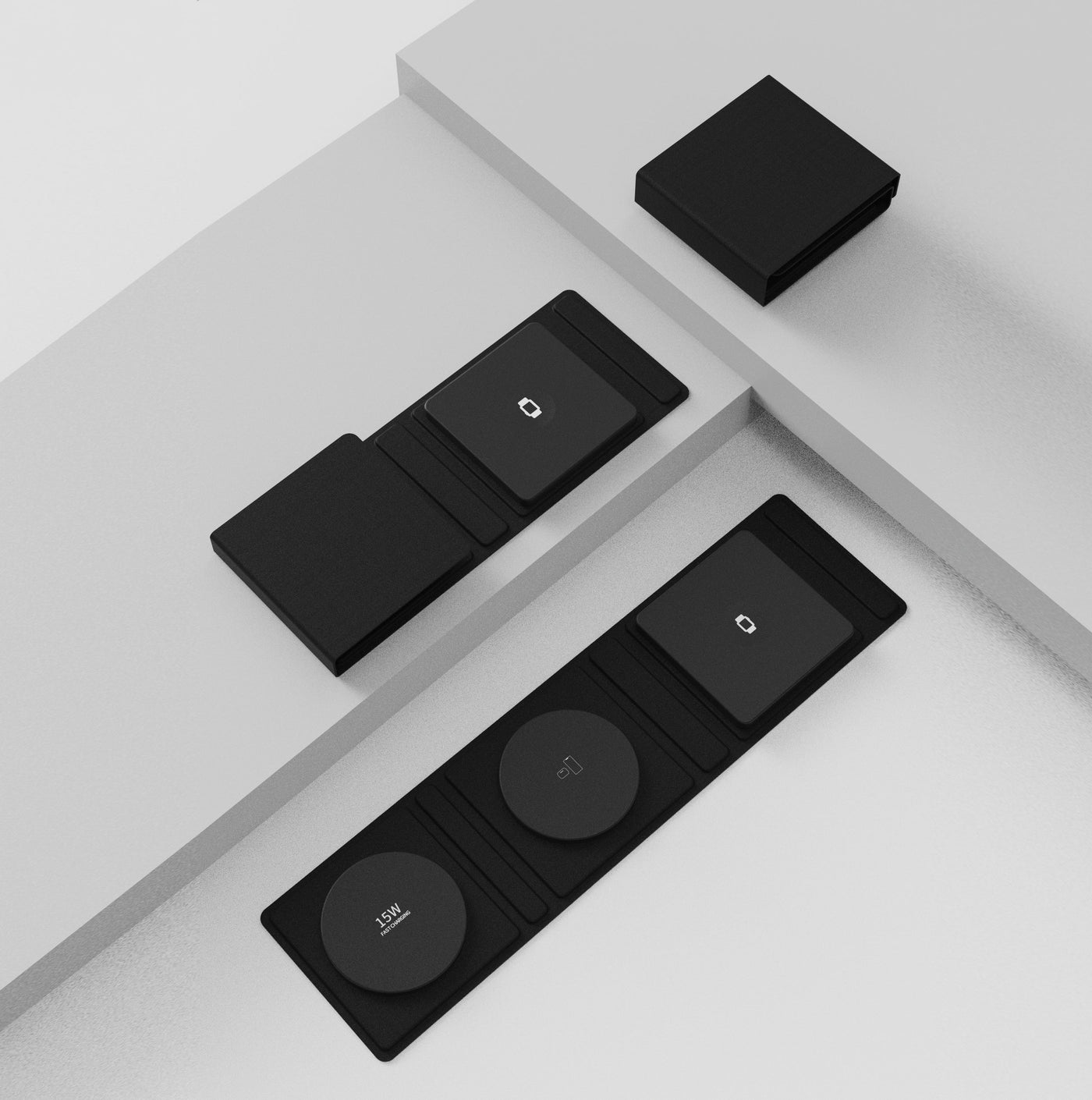 T31-Schnell faltbares 3-in-1 Wireless Charger