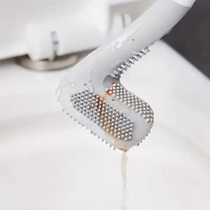 SilClean™ – Langstielige Toilettenbürste aus Silikon