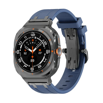 AP Schmetterlingsschnalle Silikonband für Samsung Galaxy Watch Ultra