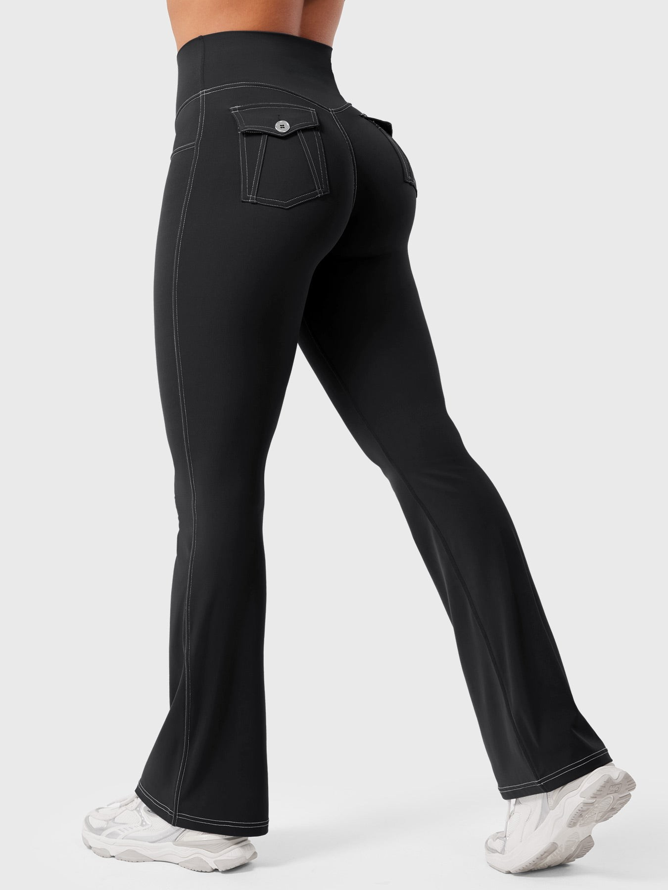 Vexaro | Flexibles Flared-Leggings für Damen Sommer