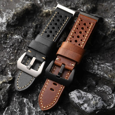 Vintage-Rennuhrenarmband für Samsung Watch Ultra