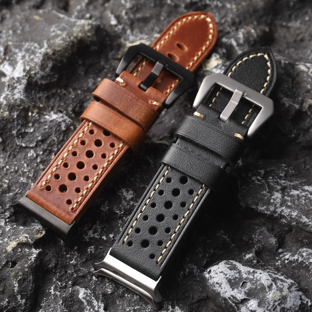 Vintage-Rennuhrenarmband für Samsung Watch Ultra