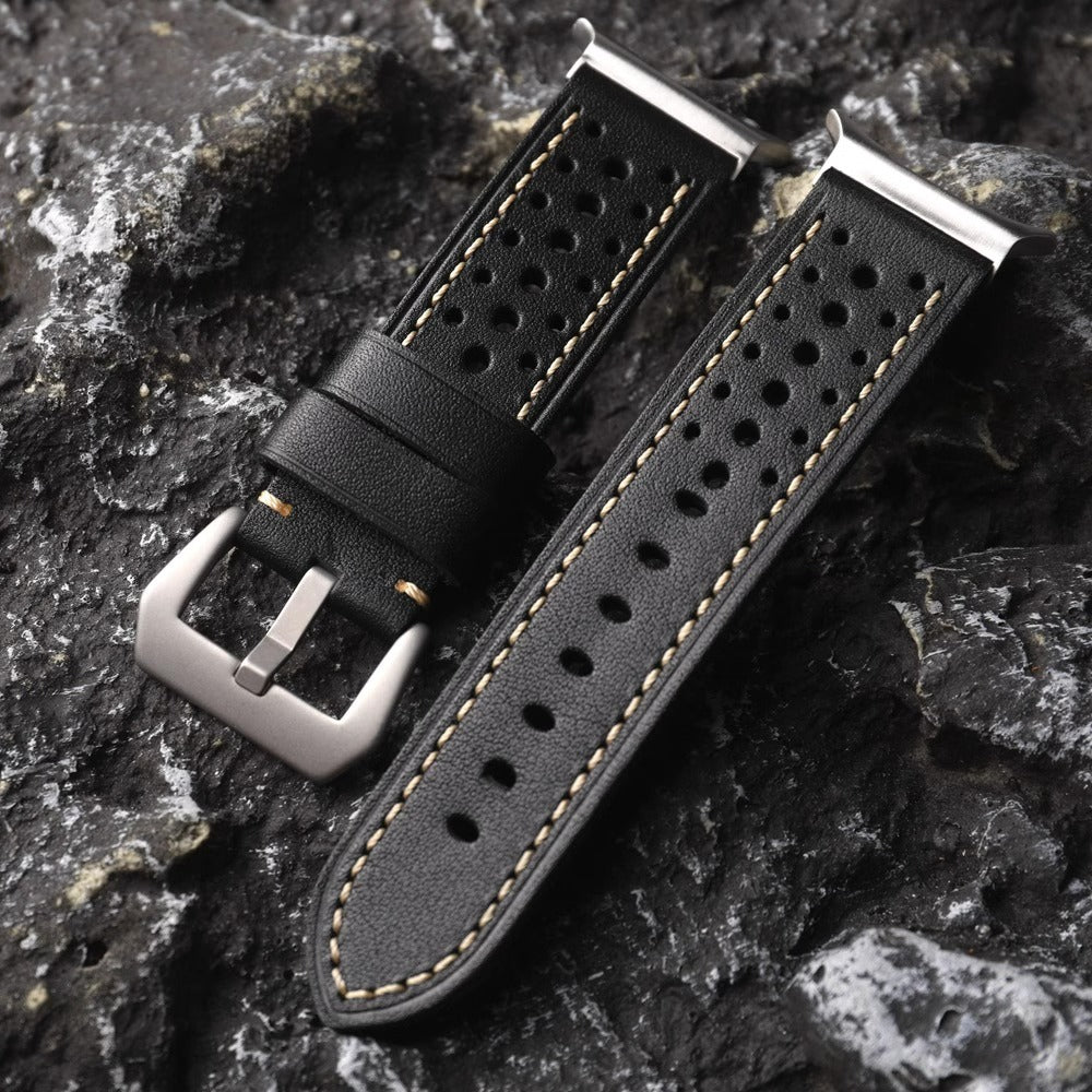 Vintage-Rennuhrenarmband für Samsung Watch Ultra