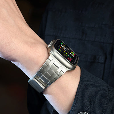 AP Frosted Edelstahl Magnetisches Armband für die Apple Watch